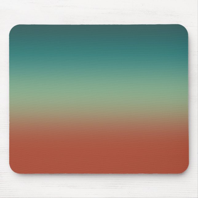 Mousepad Cinza de ardósia escura russa, gradiente vermelho  (Frente)