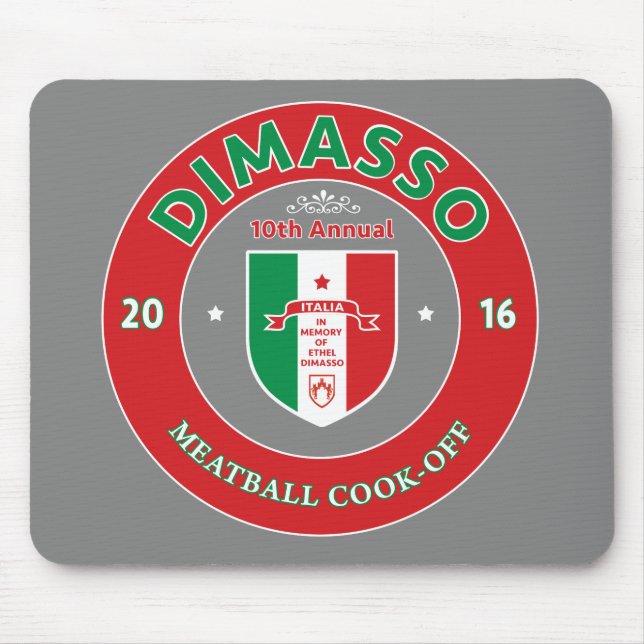 Mousepad Cinza do tapete do rato (Frente)