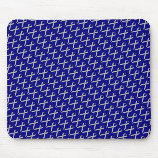 Mousepad Cinza/Faixa de Cinza padrão por Kenneth Yoncich (Frente)