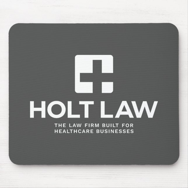 Mousepad Cinza Holt Law (Frente)