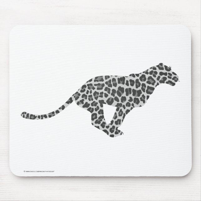 Mousepad Cinza-leopardo e Cinza-luz (Frente)