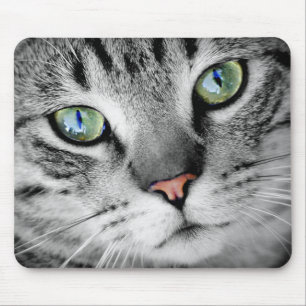 Mousepad Cinza por Green Eyed Close