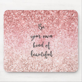 Mousepad Cinza Rosa Girly Glitzy Glam Glitzy Belo