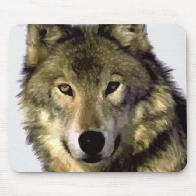 Mousepad Cinza Wolf (Frente)
