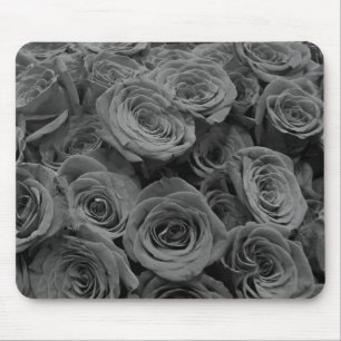 Mousepad Cinzas, fotografia floral da cinza