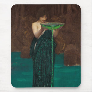 Mousepad Circ Invidiosa Waterhouse Fine Art