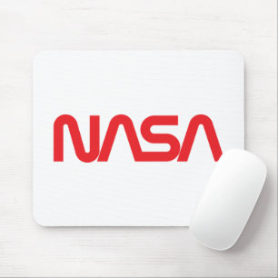 Mousepad Circa da NASA Icônica (Rocket White)