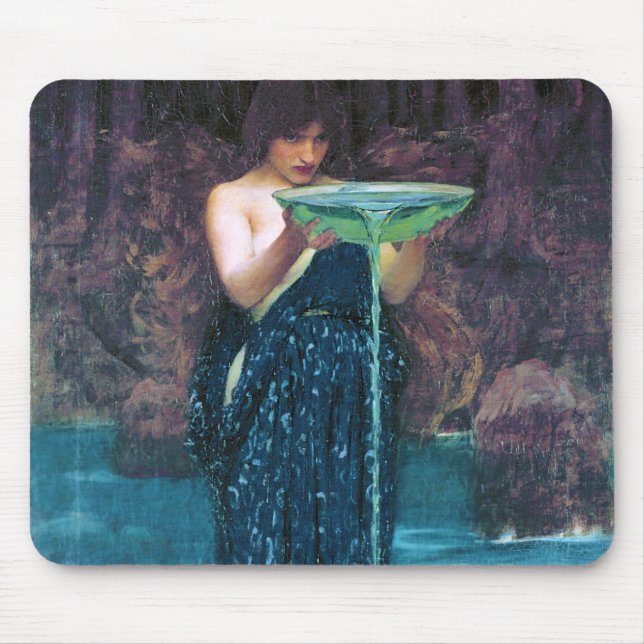 Mousepad Circe Ciumenta, John William Waterhouse (Frente)