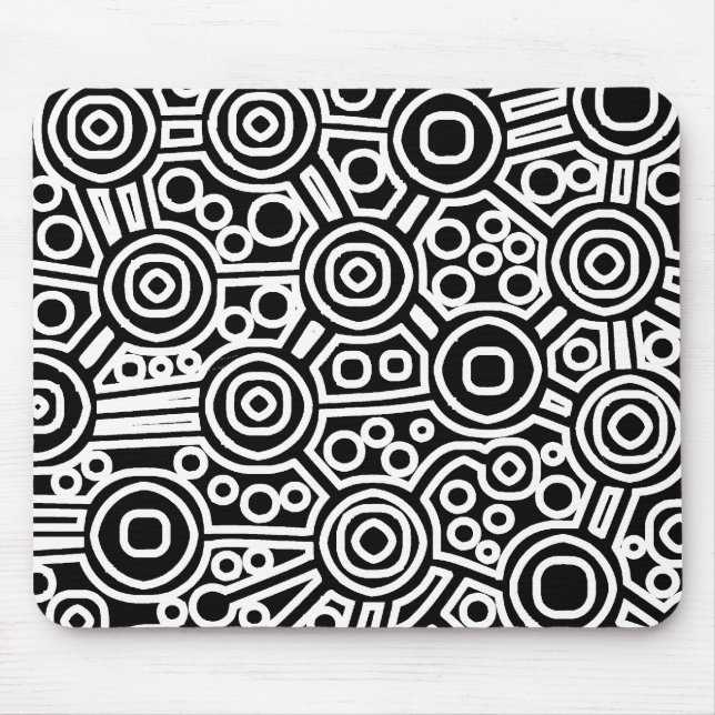 Mousepad Circuito de alienígena II (Frente)