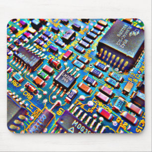 Mousepad Circuitos bonitos