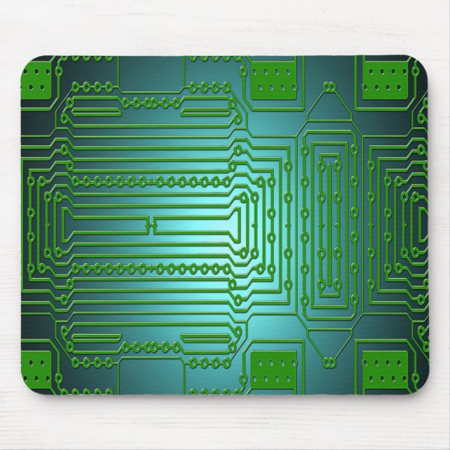 Mousepad Circuitos condutores de conselhos (Frente)