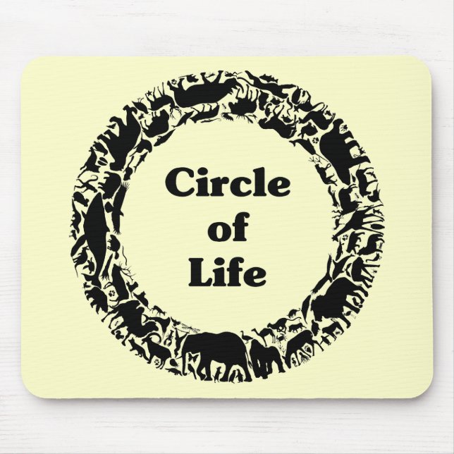 Mousepad Círculo da vida (Frente)