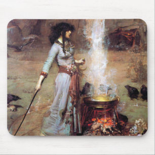 Mousepad Círculo Mágico, John William Waterhouse