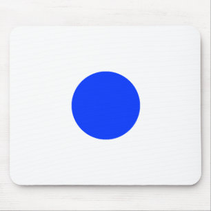 Mousepad Círculo Quadrado de Círculo AzulTrans-3 O Zazzle