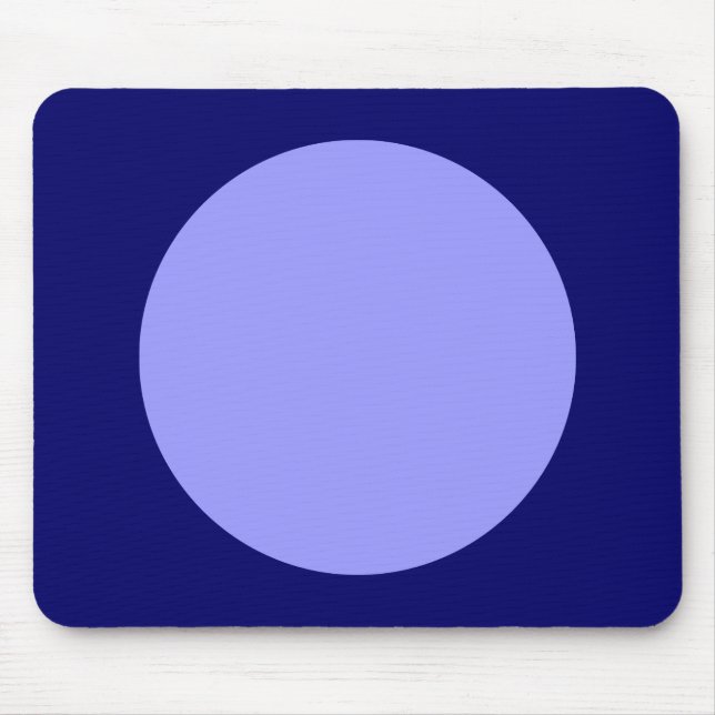 Mousepad Círculo - Sombras de Azul (Frente)