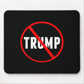Mousepad Círculo Vermelho Anti-Trump X Político