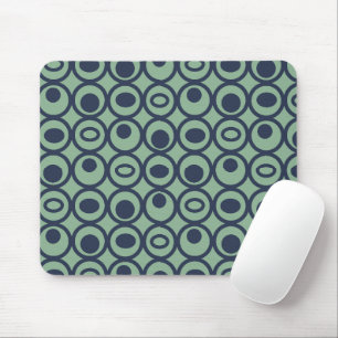 Mousepad Círculos azuis em Círculos