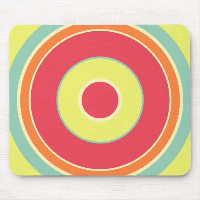 Mousepad Círculos Coloridos 01 (Frente)