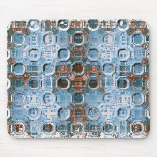 Mousepad Círculos de vidro (Frente)