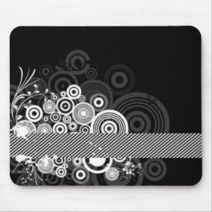Mousepad Círculos do Grunge