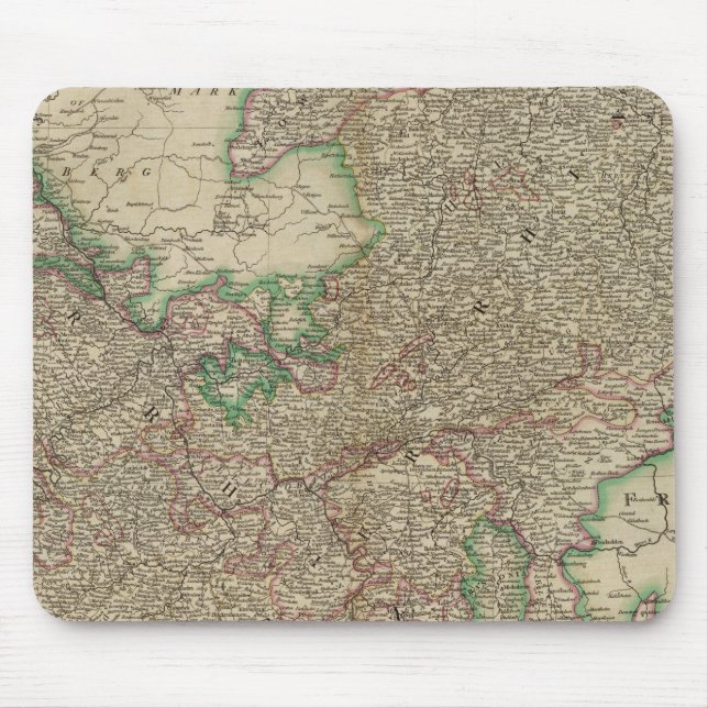 Mousepad Círculos do Reno Superior e Inferior (Frente)
