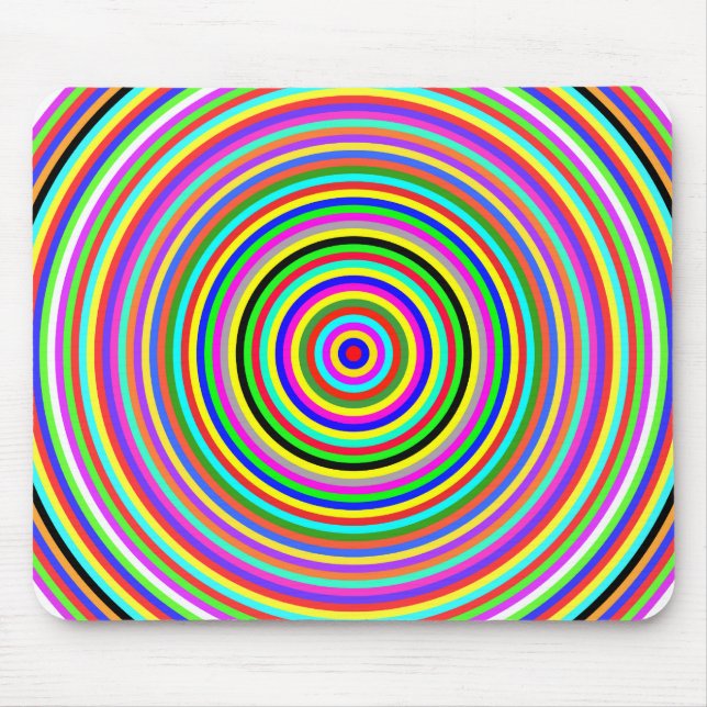 Mousepad círculos espectrais 5000 (Frente)