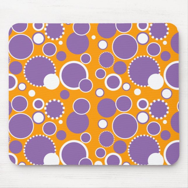 Mousepad Círculos & Pontos (Frente)
