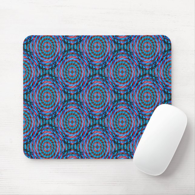 Mousepad Círculos selvagens.... (Com mouse)