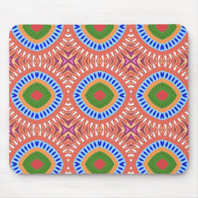 Mousepad Círculos Tribais (Frente)