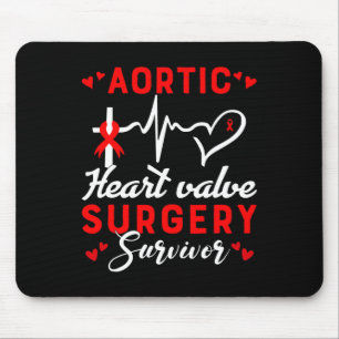 Mousepad Cirurgia das Válvulas Cardíacas Sobrevivência Doen