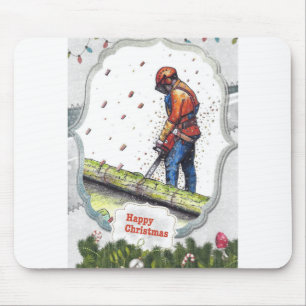Mousepad Cirurgião arborista de serra-guinada Presente no N