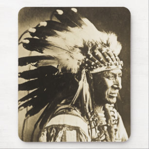 Mousepad Cisne branca principal de Lakota Sioux