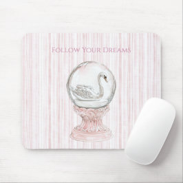Mousepad Cisne de Listras Rosa
