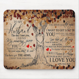 Mousepad Citação De Amor Para Marido Melhor Presente Pa