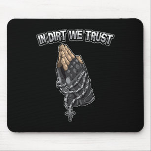 Mousepad Citação de Bicicleta de Montanha Cool Dirt Em Terr