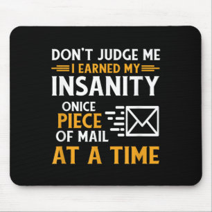 Mousepad Citação de Correio do Operário Funny Postal