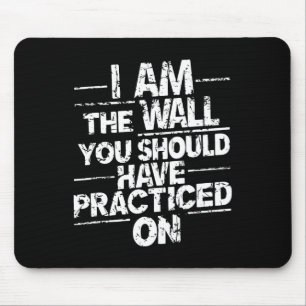Mousepad Citação de Goleiro de Hóquei no Gelo Selvagem