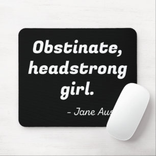 Mousepad Citação de Orgulho e Preconceito II