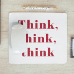 Mousepad Citação de Pensão Vermelha Positiva de Inspiração<br><div class="desc">Citação de Pensão Vermelha Positiva de Inspiração</div>