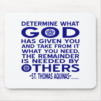 Mousepad Citação de Sto. Tomás de Aquino