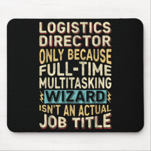 Mousepad Citação do Assistente de Multitarefa do Diretor Lo