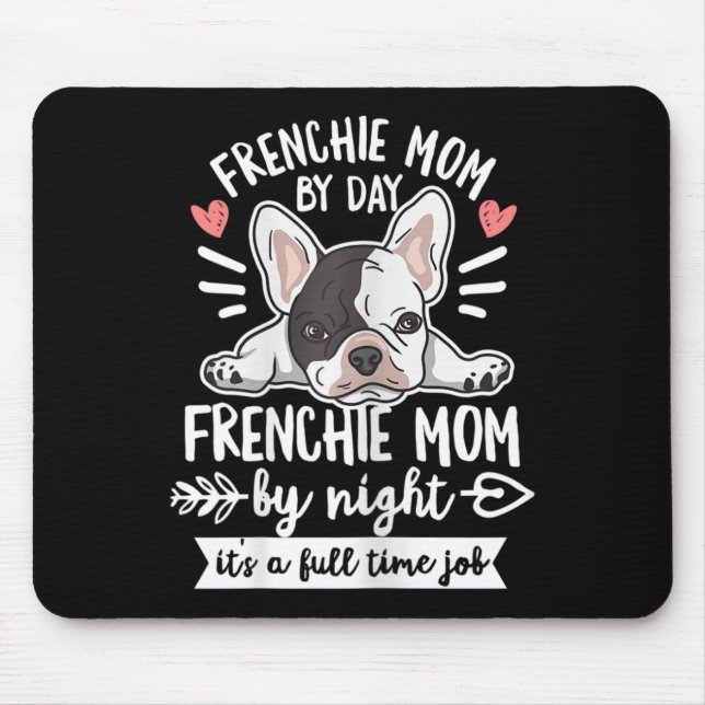 Mousepad Citação Do Bulldog Para Sua Mãe Francesa (Frente)