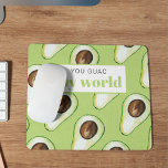 Mousepad Citação do Diário Verde Avocado Moderno<br><div class="desc">Citação do Diário Verde Avocado Moderno</div>