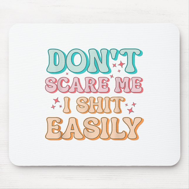 Mousepad Citação Engraçada de Humor Sarcástico _ Não Me E F (Frente)
