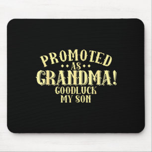 Mousepad Citação engraçada de promoção de nova avó Avó Humo