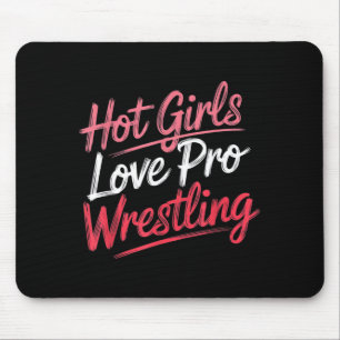 Mousepad Citação engraçada dizendo que garotas gostosas ama