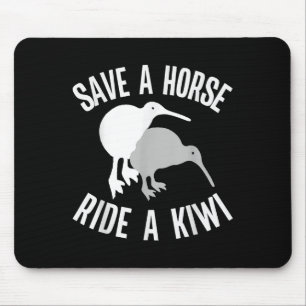 Mousepad Citação engraçada do meme do Kiwi da Nova Zelândia