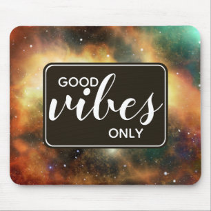 Mousepad Citação Espaço Cosmos Galáxia Universo Apenas Boas