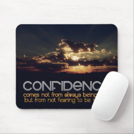 Mousepad Citação Inspiracional "Confiança"