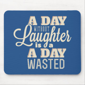 Mousepad Citação Motivacional de Felicidade Atitude Risos